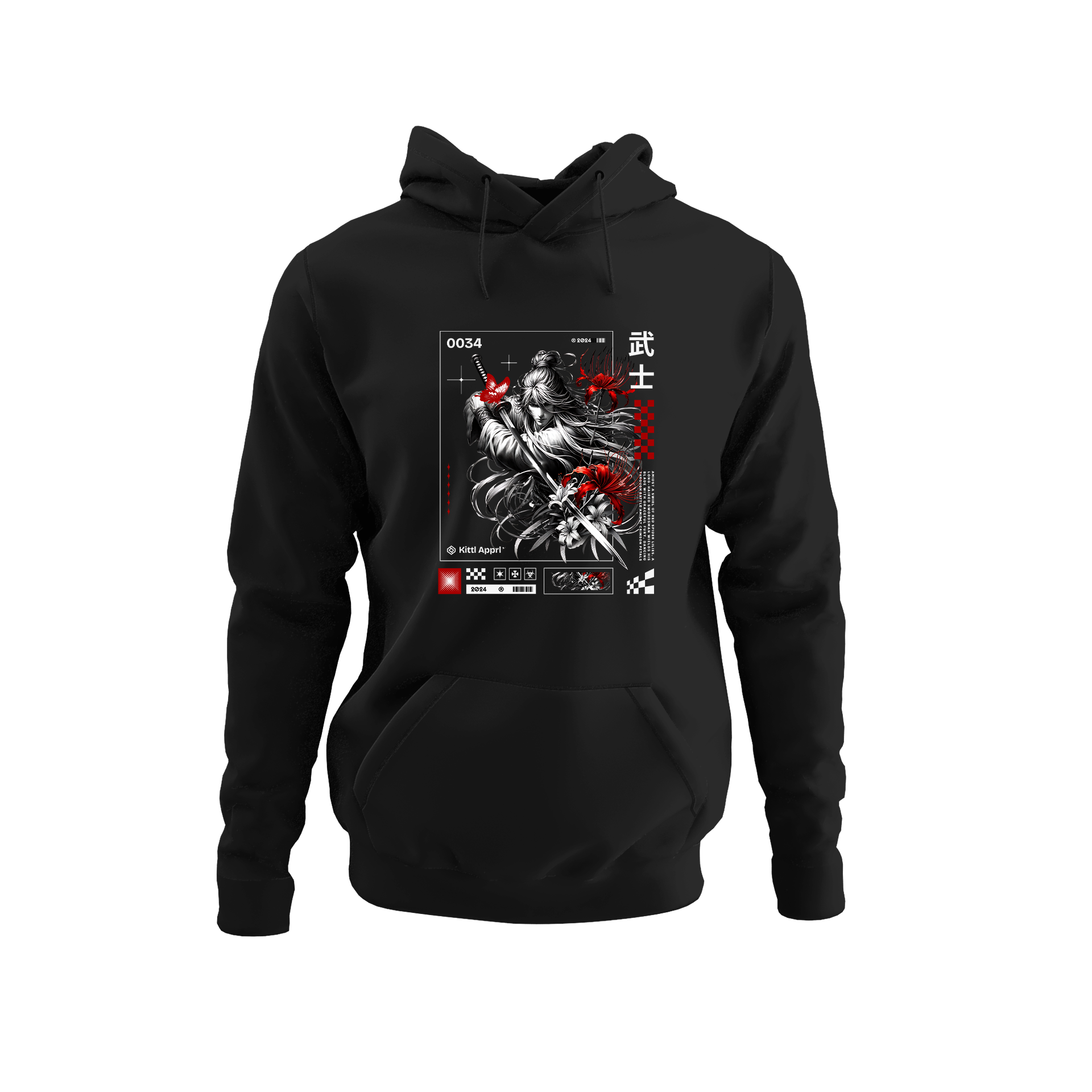 Alfaq Long Haired Samurai Hoodie